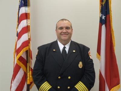 Fire Chief, Brian Sikes