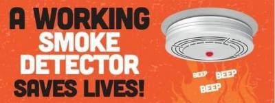 Working smoke detector saves lives